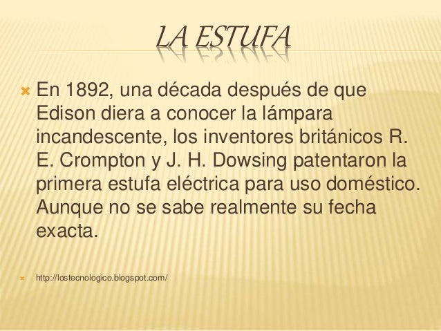 La estufa