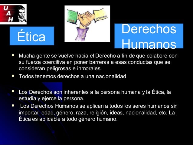 La Ética y los Derechos Humanos