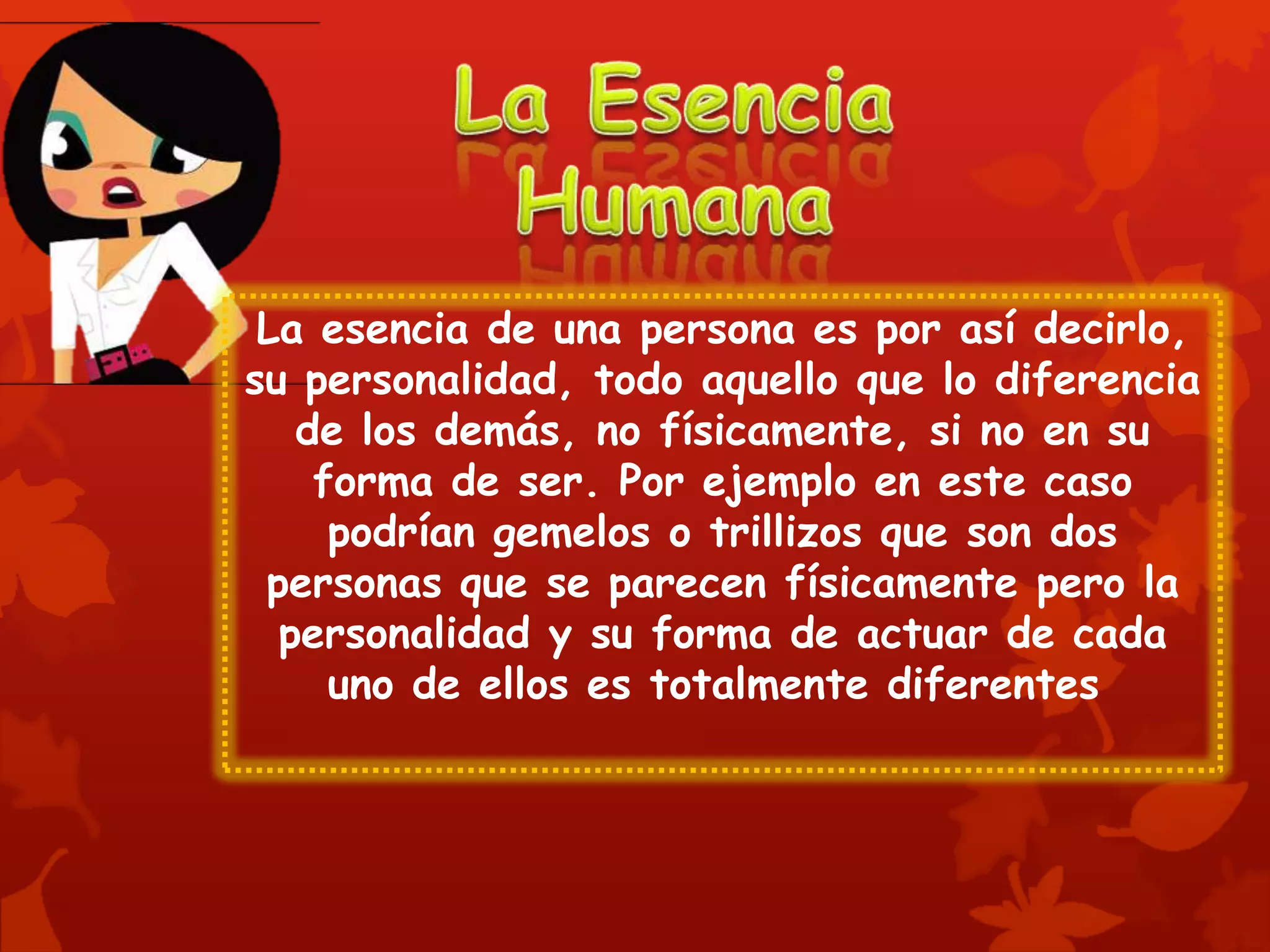 La etica y valores como esencia del ser humano PPT
