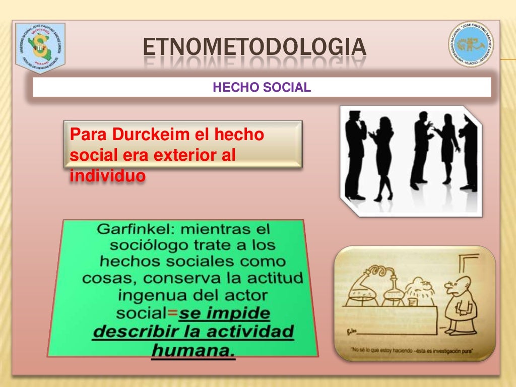 La etnometodologia