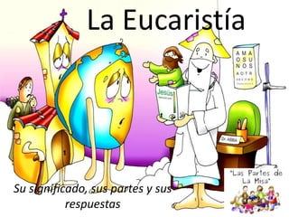 La Eucaristía
Su significado, sus partes y sus
respuestas
 