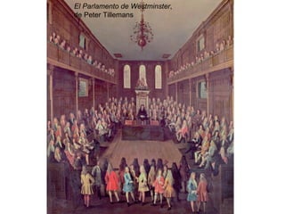 El Parlamento de Westminster ,  de Peter Tillemans 