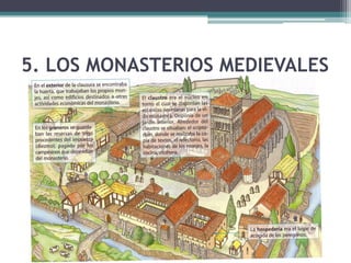 5. LOS MONASTERIOS MEDIEVALES
 