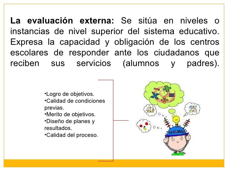 La evaluación del centro escolar como proceso