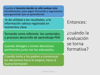 LA EVALUACION EN EL PLAN DE ESTUDIOS 2022 .pptx