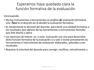 LA EVALUACION EN EL PLAN DE ESTUDIOS 2022 .pptx
