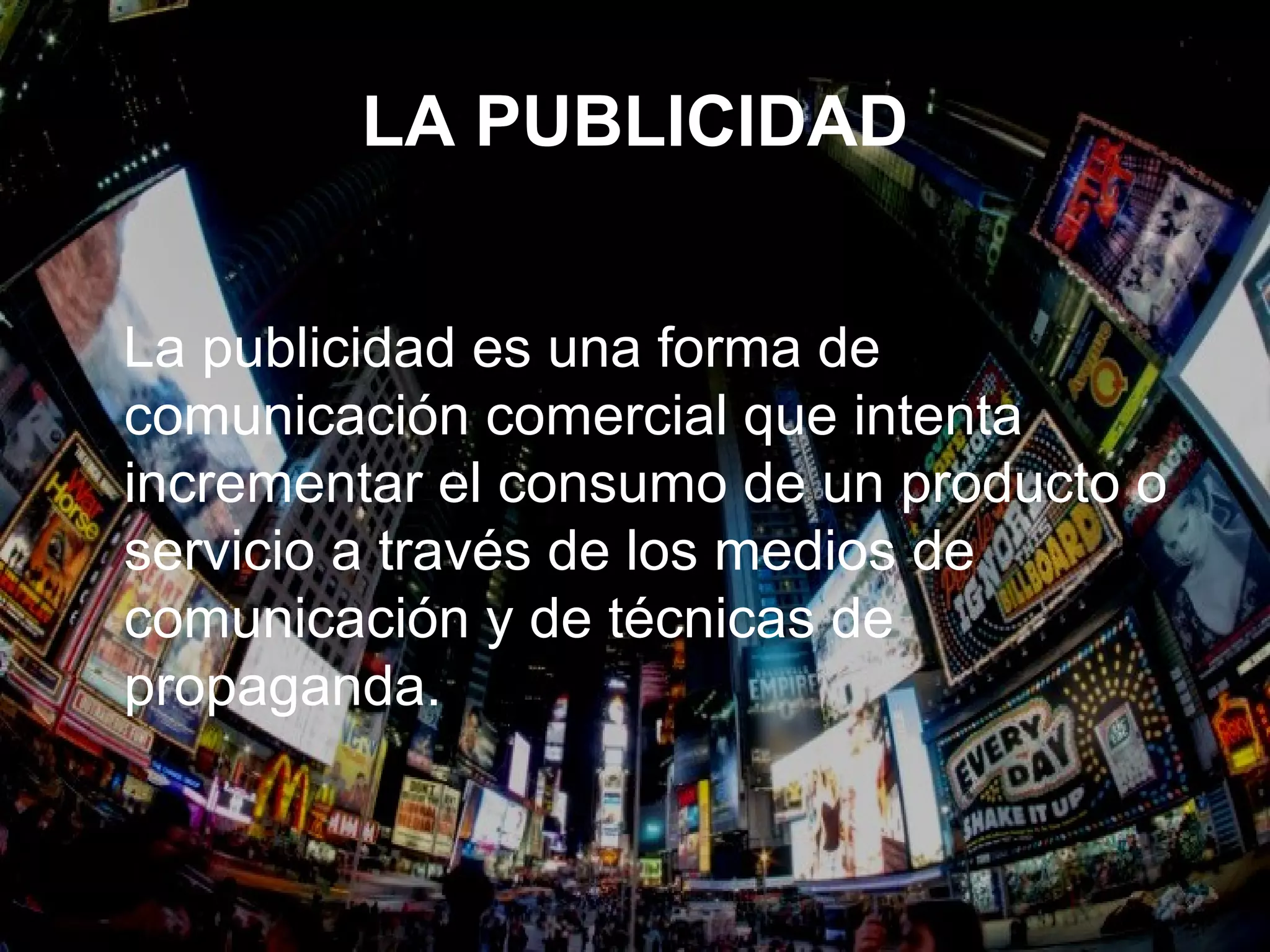 La evolución de la publicidad. | PPT