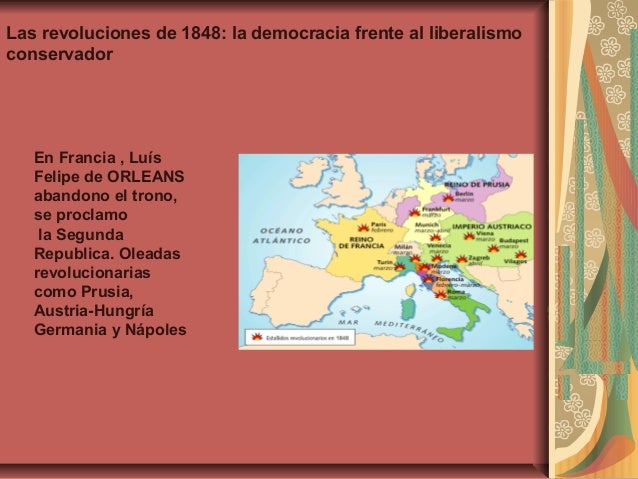 La evolución y extensión del liberalismo en europa
