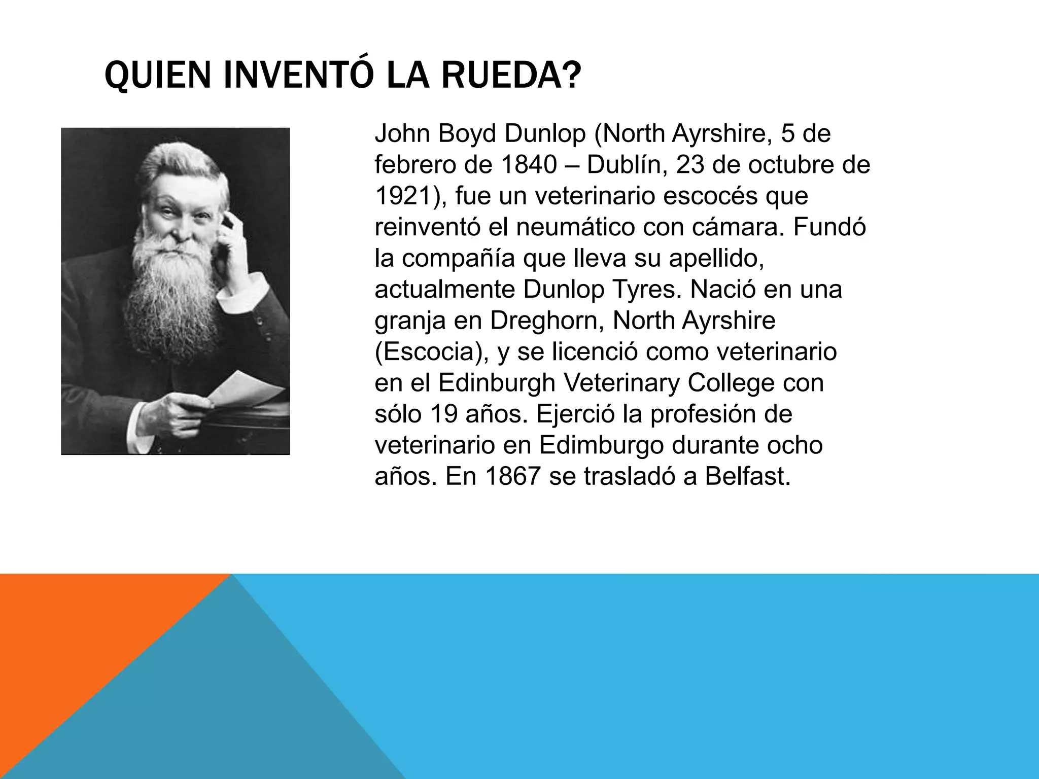 La evolucion de la rueda | PPT