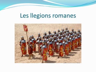 Les llegions romanes

 