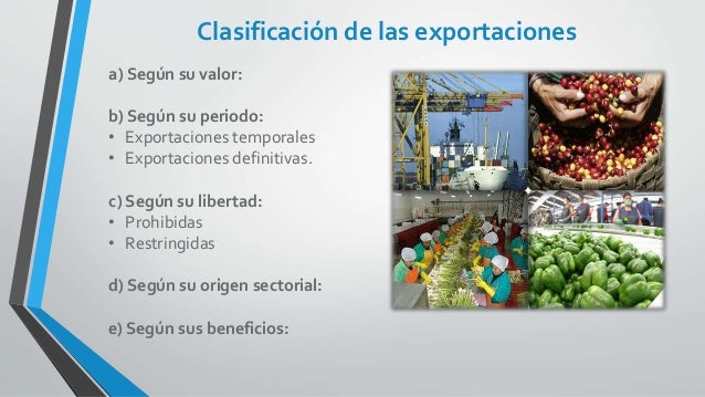 La exportación y su impacto en la economía