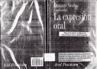 La expresion oral