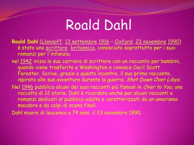 La fabbrica di cioccolato | PPTX