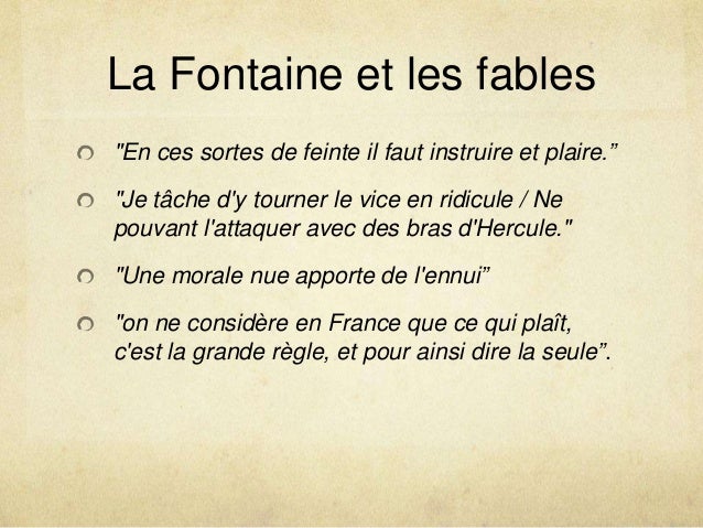 Dissertation il faut plaire pour instruire