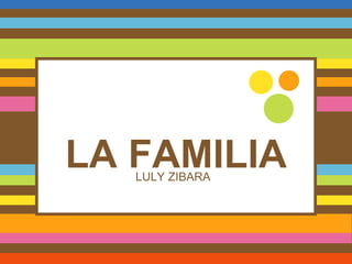 LULY ZIBARA CARNET: 2455-07 LA FAMILIA LULY ZIBARA 