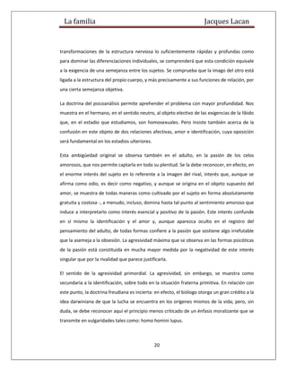 La familia de lacan