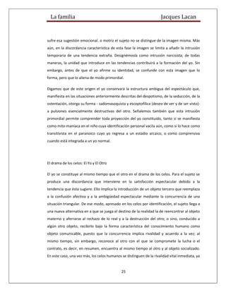 La familia de lacan