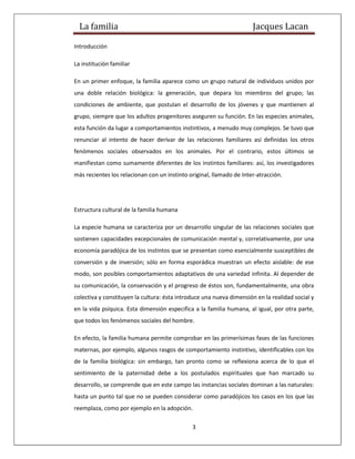 La familia de lacan