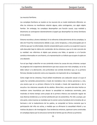 La familia de lacan