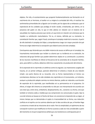 La familia de lacan