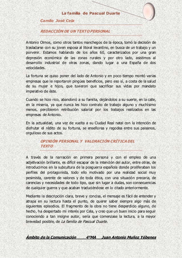 La Familia De Pascual Duarte