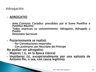 La familia en el derecho romano | PPTX
