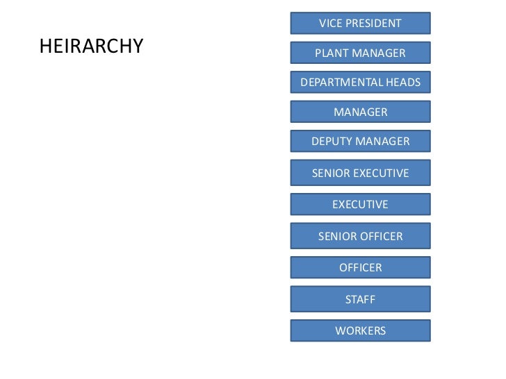 Lafarge Organizational Chart