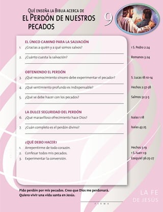 La fe de jesus curso de doctrina | PDF