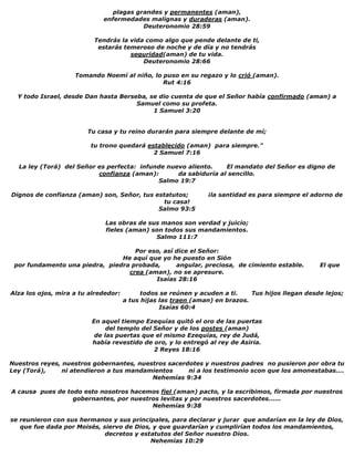 La fe Biblica Verdadera en la mentalidad hebrea