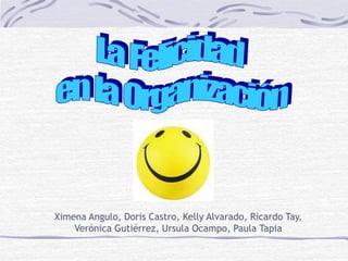 Ximena Angulo, Doris Castro, Kelly Alvarado, Ricardo Tay,
Verónica Gutiérrez, Ursula Ocampo, Paula Tapia
 