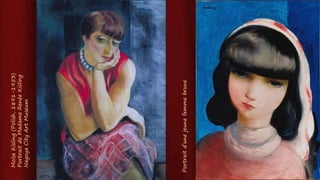 Moise
Kisling
(Polish,
1891-1953)
Jeune
fille
aux
macarons
Portrait
 
