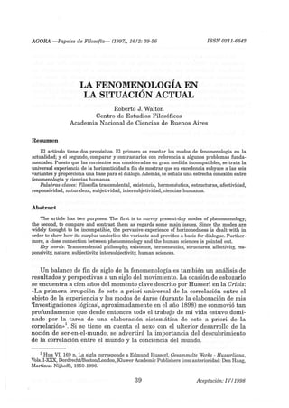 LA FENOMENOLOGIA EN LA SITUACION ACTUAL.pdf