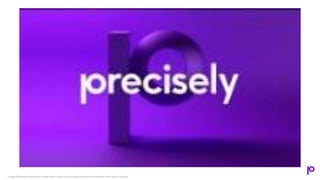 Copyright 2023 Precisely. All rights reserved worldwide. All other company and product names used herein may be the trademarks of their respective companies.
 