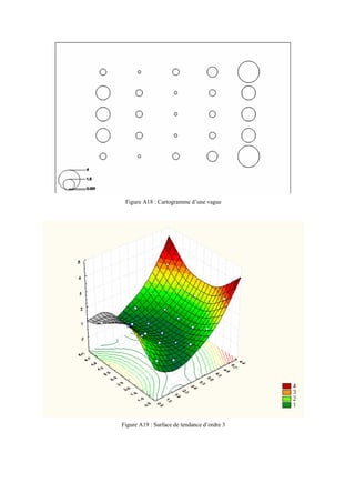 Figure A18 : Cartogramme d’une vague




Figure A19 : Surface de tendance d’ordre 3
 