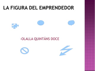 LA FIGURA DEL EMPRENDEDOR -OLALLA QUINTÁNS DOCE 