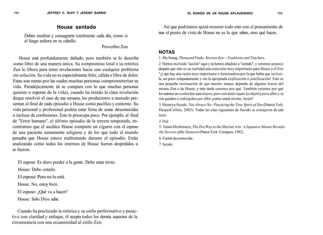 La filosofia de house