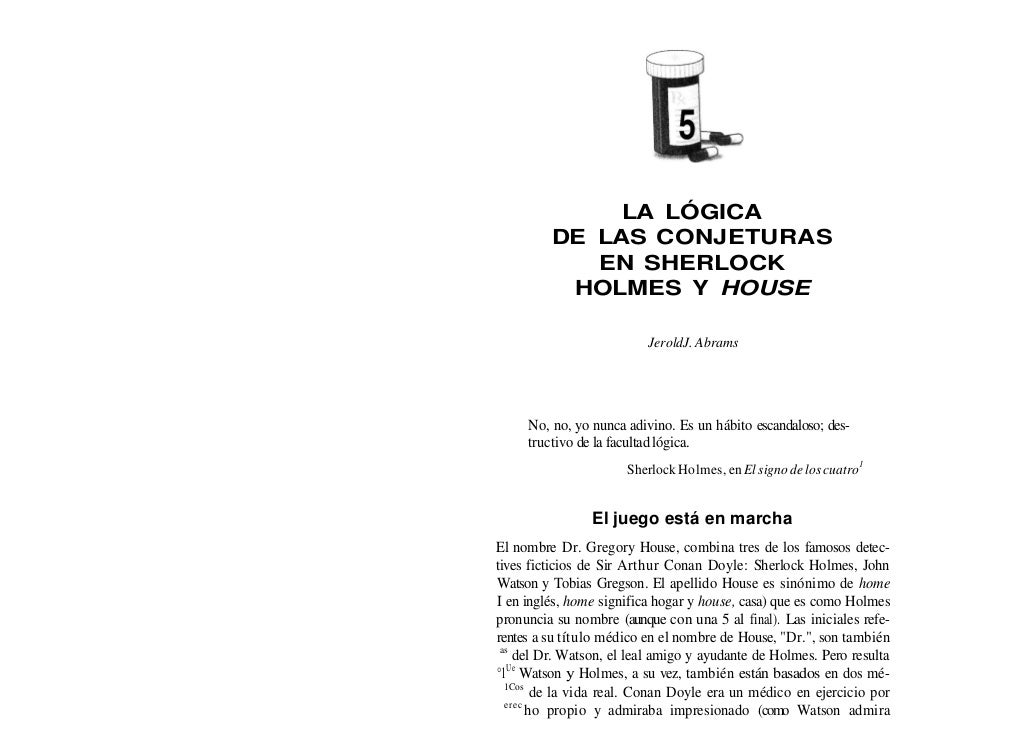 La filosofia de house