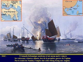 La fin de la dynastie des  Qing