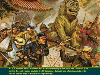 La fin de la dynastie des  Qing