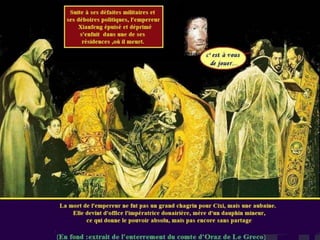 La fin de la dynastie des  Qing