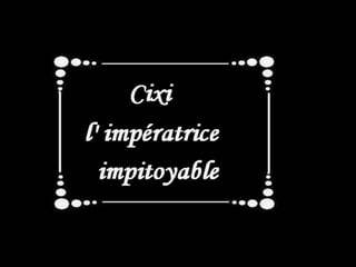 La fin de la dynastie des  Qing