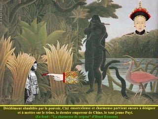 La fin de la dynastie des  Qing