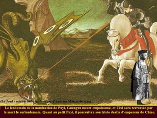 La fin de la dynastie des  Qing