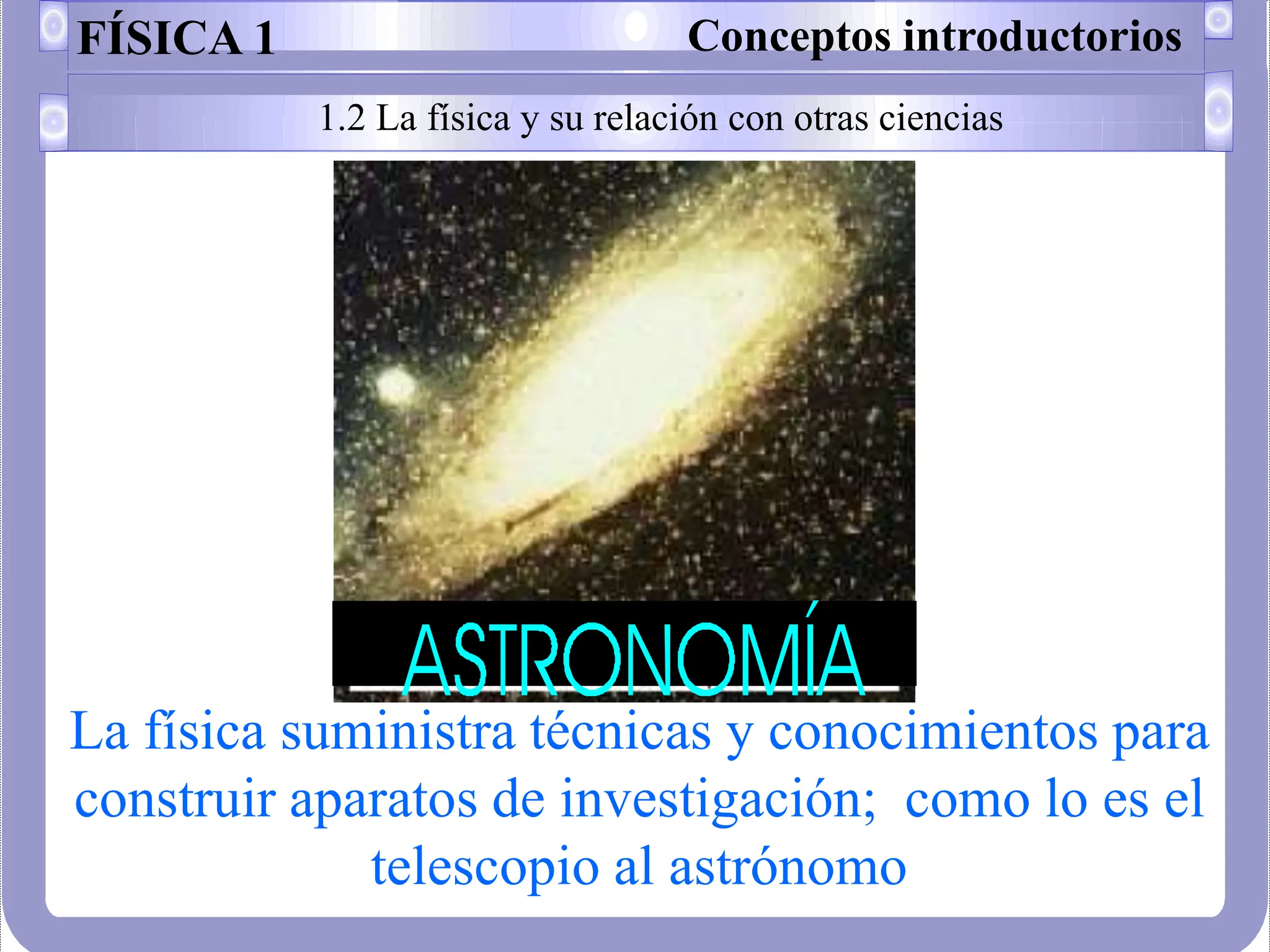 la fisica y su impacto en la ciencia y la tecnologia.ppt | Physics ...