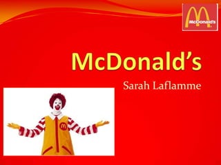 McDonald’s Sarah Laflamme 