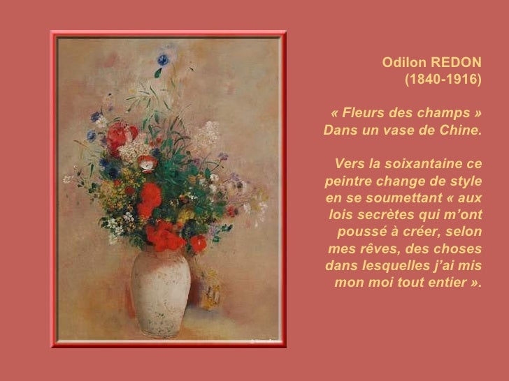 La Fleur En Peinture