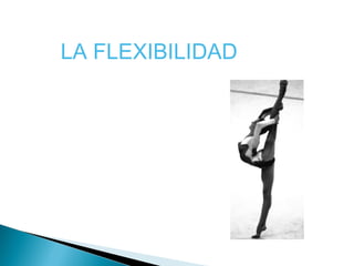LA FLEXIBILIDAD
 