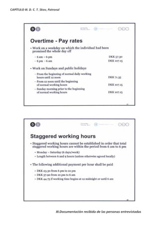 CAPÍTULO III. D. C. T. Skov, Patronal




                                  III.Documentación recibida de las personas entrevistadas
 