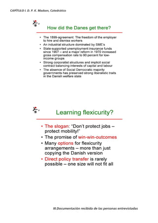 CAPÍTULO I. D. P. K. Madsen, Catedrático




                              III.Documentación recibida de las personas entrevistadas
 