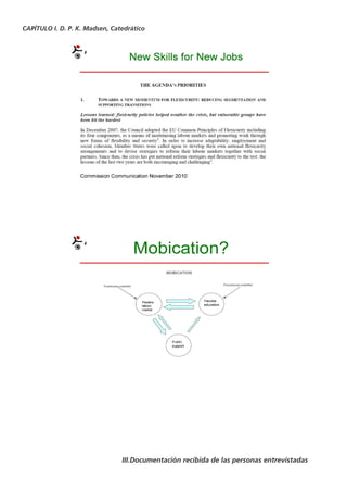 CAPÍTULO I. D. P. K. Madsen, Catedrático




                                III.Documentación recibida de las personas entrevistadas
 